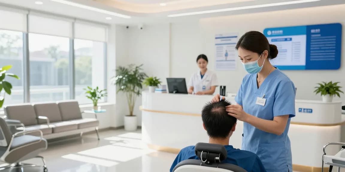 Hair transplant turkey - Professional medical clinic focusing on patient care and hair restoration services.