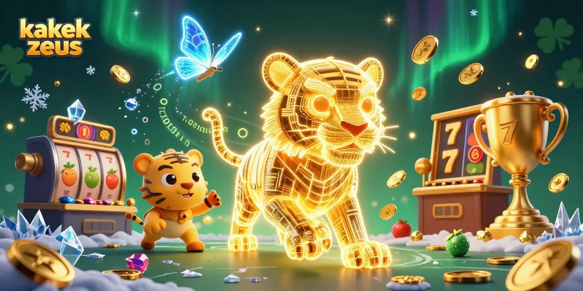 Experience the thrilling kakek zeus gameplay with vibrant slot elements in a dynamic casino landscape.