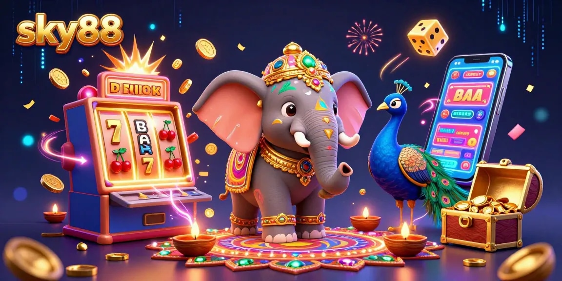 Engage in thrilling gameplay at sky88 with colorful slots, spectacular jackpots, and dynamic casino elements.