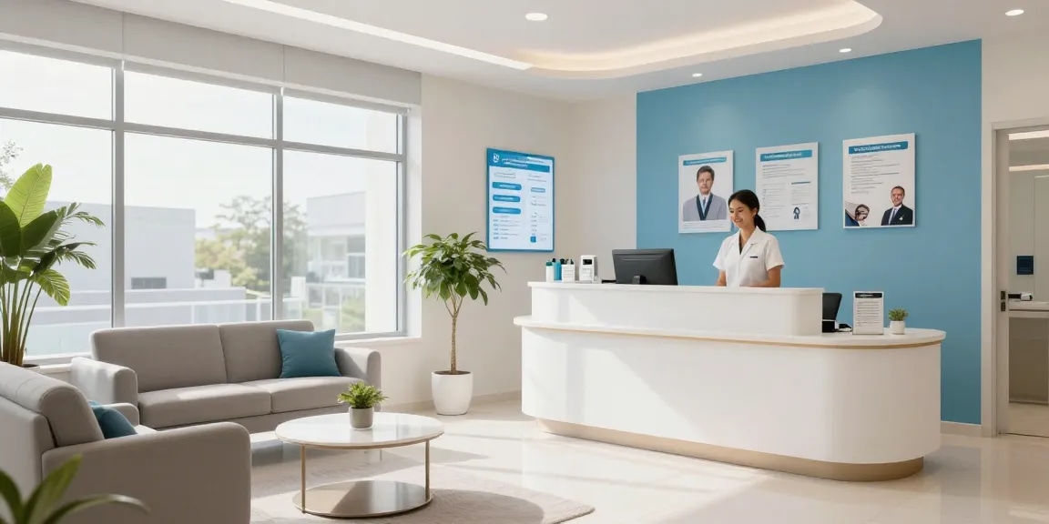 "Hair transplant turkey consultation in a modern health clinic, showcasing patient care and a compassionate healthcare environment."
