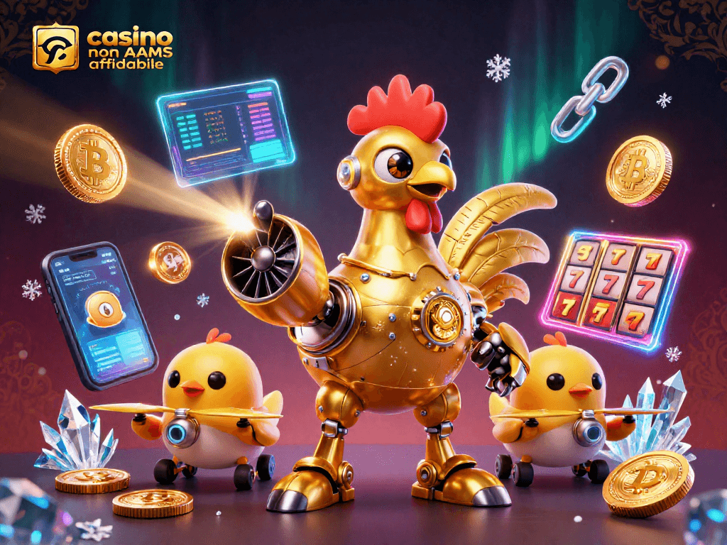 Gioca nei migliori casino non AAMS affidabili scoprendo avventure tra robot e simboli di gioco.