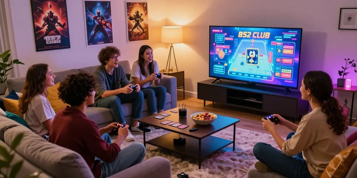 Trải nghiệm chơi game B52 với bạn bè trong phòng khách ấm cúng.