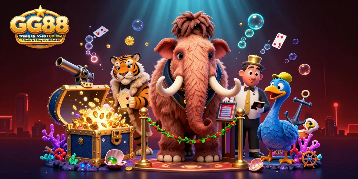 Engage with GG88 ⭐️ Trang Chủ GG88 COM 2026 | Link Đăng Ký & Đăng Nhập GG88 +88K while navigating through a vibrant underwater casino.