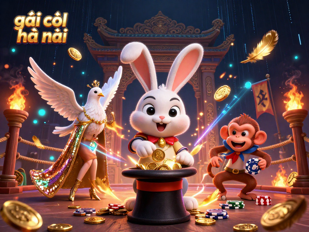 Engage with gái gọi hà nội through an exciting 3D casino scene featuring vibrant characters and dynamic elements.