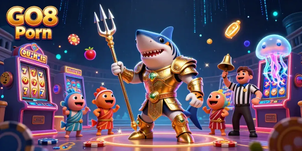 Engage with captivating GO8 Porn action in a vibrant underwater casino filled with dynamic game elements.