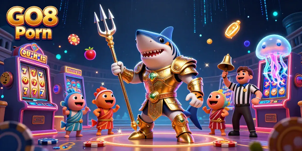 Engage with captivating GO8 Porn action in a vibrant underwater casino filled with dynamic game elements.