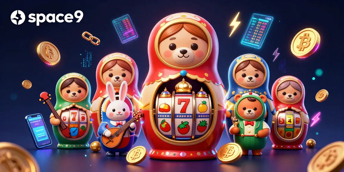Experience exciting gameplay at space9 Casino with vibrant casino characters and elements in a lively atmosphere.