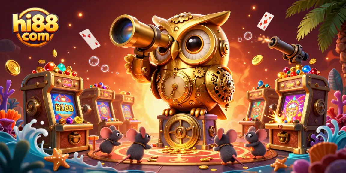 Experience the excitement with hi88 com at a vibrant online casino filled with animated characters and dynamic game elements.